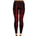 Black And Red Backgrounds Inside Out Leggings View2