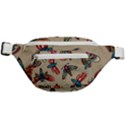 Tattoos Colorful Seamless Pattern Fanny Pack View1