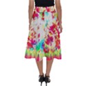 Pattern Decorated Schoolbus Tie Dye Perfect Length Midi Skirt View2