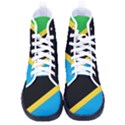 Flag Of Tanzania Women s High-Top Canvas Sneakers View1