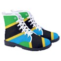 Flag Of Tanzania Women s High-Top Canvas Sneakers View3