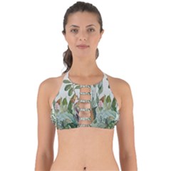 Tropical Jungle Plants Perfectly Cut Out Bikini Top by Ravend