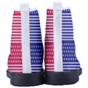 American flag patriot red white Men s High-Top Canvas Sneakers View4