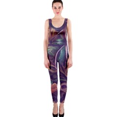 Abstract African Art Pattern One Piece Catsuit by Vaneshop