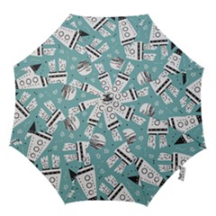 Cute-seamless-pattern-with-rocket-planets-stars Hook Handle Umbrellas (small) by uniart180623