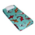 Pattern-with-koi-fishes Fitted Sheet (Single Size) View2