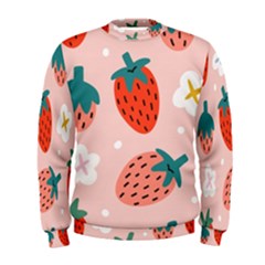 Strawberry-seamless-pattern Men s Sweatshirt by uniart180623