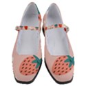 Strawberry-seamless-pattern Women s Mary Jane Shoes View1