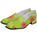 Seamless-background-with-watermelon-slices Women s Classic Loafer Heels View2