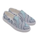 Tropical Flower Seamless Pattern Women s Canvas Slip Ons View3