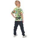 Seamless-pattern-with-wildlife-animals-cartoon Kids  Polo Tee View2