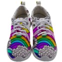 Rainbow Fun Cute Minimal Doodle Drawing Art Mens Athletic Shoes View1