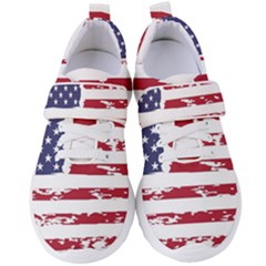 Flag Usa Unite Stated America Women s Velcro Strap Shoes by uniart180623