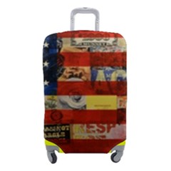 Usa Flag United States Luggage Cover (small) by uniart180623