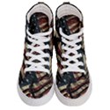 Flag Usa American Flag Women s Hi-Top Skate Sneakers View1