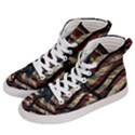 Flag Usa American Flag Women s Hi-Top Skate Sneakers View2