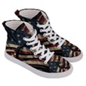 Flag Usa American Flag Women s Hi-Top Skate Sneakers View3