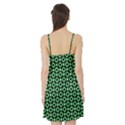 Mazipoodles Green Donuts Polka Dot Satin Night Slip View2