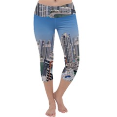 Building Sea Architecture Marina Capri Yoga Leggings by Ravend