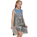 Building Sea Architecture Marina Kids  Frill Swing Dress View3