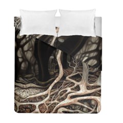 Tree Nature Landscape Forest Duvet Cover Double Side (full/ Double Size) by Ravend