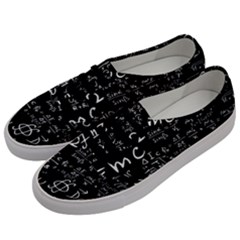 E=mc2 Text Science Albert Einstein Formula Mathematics Physics Men s Classic Low Top Sneakers by uniart180623