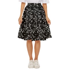 Abstract Secred Code Classic Short Skirt by uniart180623