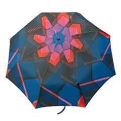 Minimalist Abstract Shaping Abstract Digital Art Folding Umbrellas by uniart180623