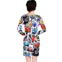 Graffiti Art Cartoon Comic Long Sleeve Nightdress View2