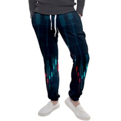 Flag Patterns On Forex Charts Men s Jogger Sweatpants by uniart180623