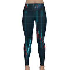 Flag Patterns On Forex Charts Lightweight Velour Classic Yoga Leggings by uniart180623