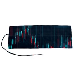 Flag Patterns On Forex Charts Roll Up Canvas Pencil Holder (s) by uniart180623