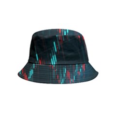 Flag Patterns On Forex Charts Inside Out Bucket Hat (kids) by uniart180623