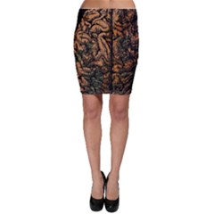 Always On My Mind Tobe Map Places Travel Vintage Bodycon Skirt by uniart180623
