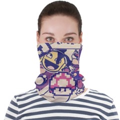 Retro Cartoon Titty Parody Face Seamless Bandana (adult) by uniart180623