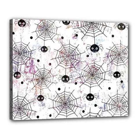 Creepy Spider Canvas 20  X 16  (stretched) by uniart180623