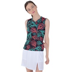 Flower Patterns Ornament Pattern Women s Sleeveless Sports Top by uniart180623