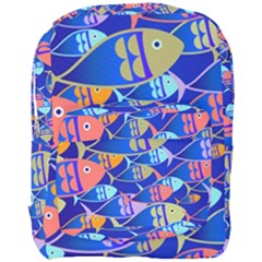 Sea Fish Illustrations Full Print Backpack by Mariart