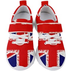 Union Jack London Flag Uk Kids  Velcro Strap Shoes by Celenk