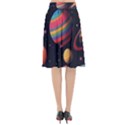 Planet Star Fantasy Flared Midi Skirt View2