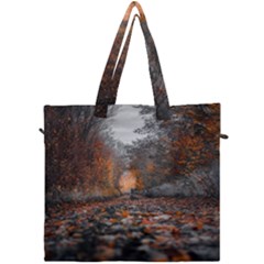 Breathe In Nature Background Canvas Travel Bag by artworkshop