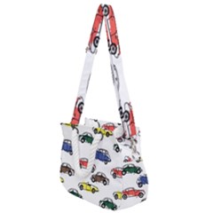 Cars Pattern Rope Handles Shoulder Strap Bag by Simbadda