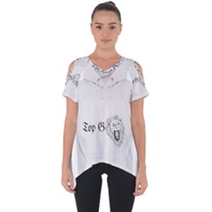 (2) Cut Out Side Drop Tee by Alldesigners