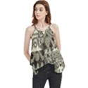 Four Hand Drawn City Patterns Flowy Camisole Tank Top View1