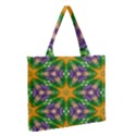 Mardi Gras Stars Zipper Medium Tote Bag View2