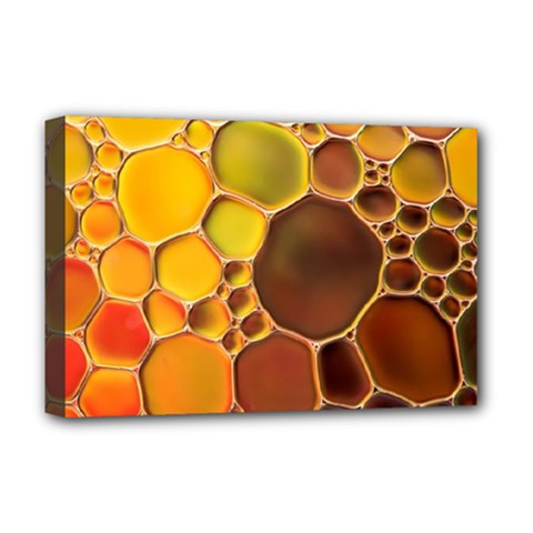 Abstract Oil Painting Deluxe Canvas 18  X 12  (stretched) by Excel