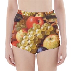 Fruits High-waisted Bikini Bottoms by Excel