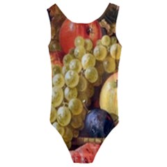 Fruits Kids  Cut-out Back One Piece Swimsuit by Excel