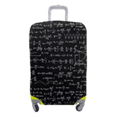 Math-equations-formulas-pattern Luggage Cover (small) by Simbadda