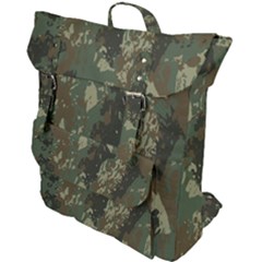 Camouflage-splatters-background Buckle Up Backpack by Simbadda